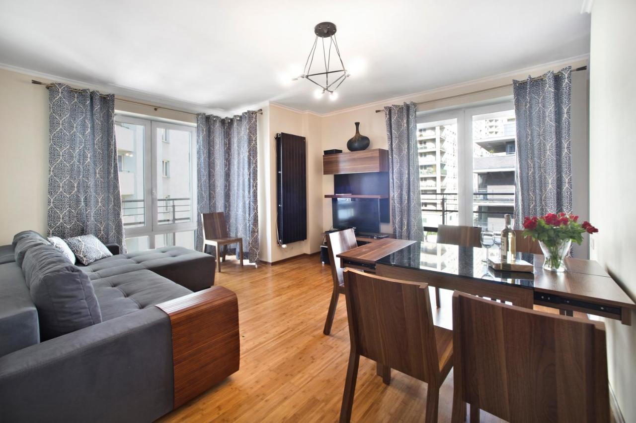2 Bedrooms Bukowinska P&O Serviced Apartments 华沙 外观 照片